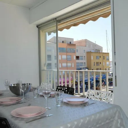 T2 6 Pers, Cap D'agde, Parking Prive, 800m Plage - Fr-1-249-190 * Агд
